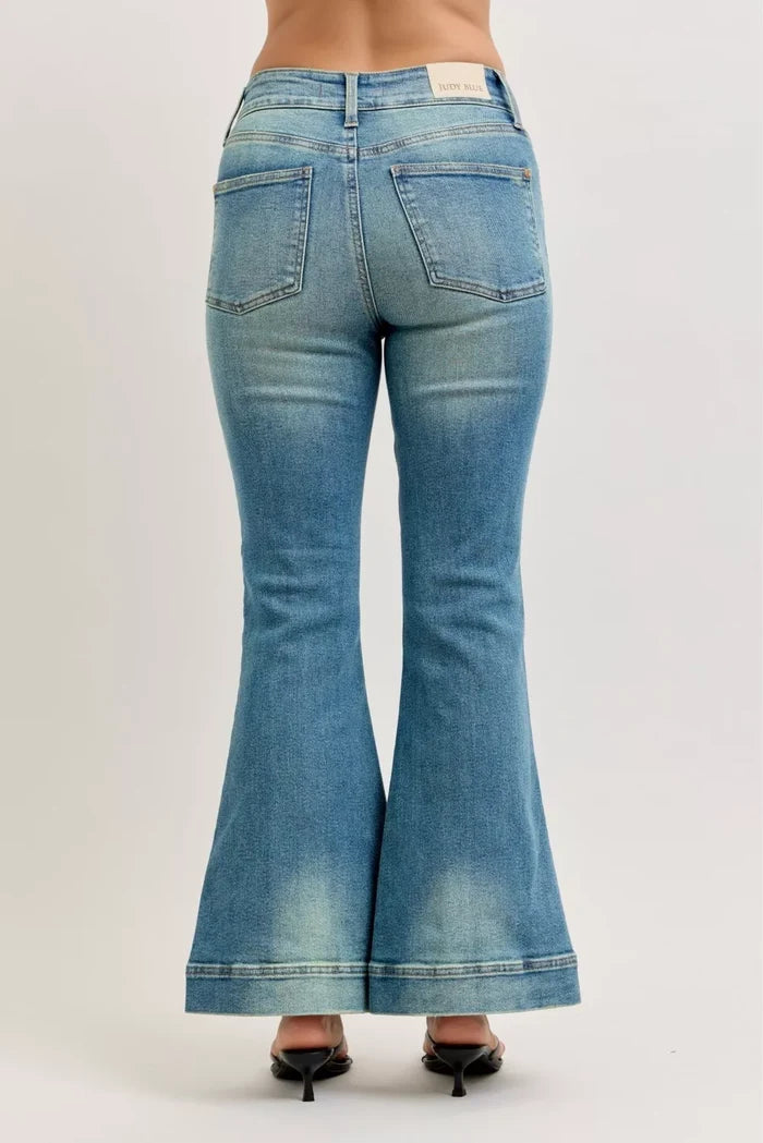 High Waist Flare Jeans