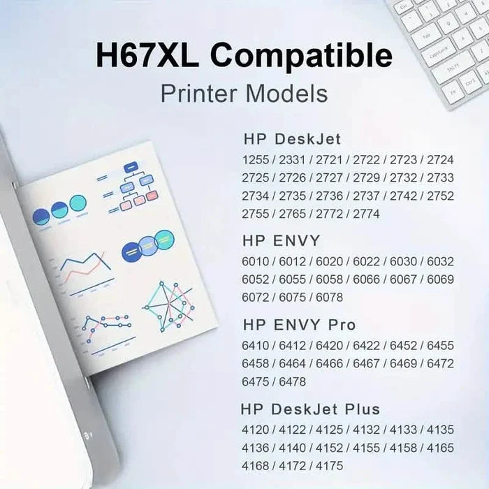 High-Yield Ink Cartridge 67XL