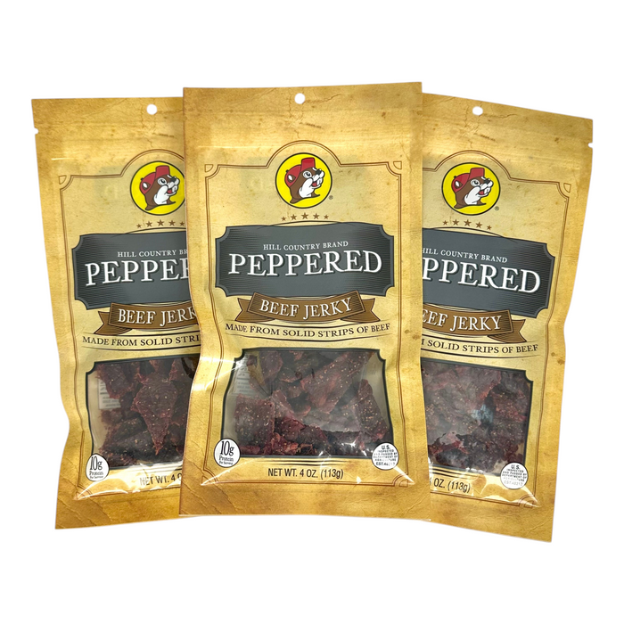 Hill Country Brand Peppered Beef Jerky – Smoky & Bold