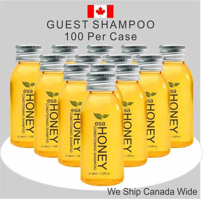Hotel Shampoo Canada ESA Honey Almond 50pk - Branded Amenities by Custom Amenities Inc.