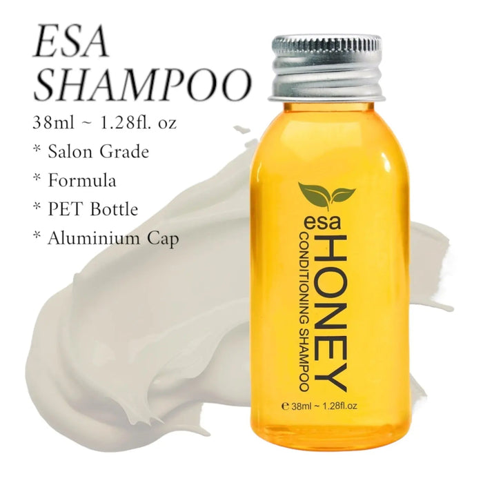 Hotel Shampoo Canada ESA Honey Almond 50pk - Branded Amenities by Custom Amenities Inc.
