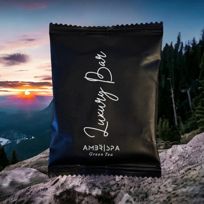 Hotel Soap Supplies AMBR Spa 50 Pack - Branded Amenities by Custom Amenities Inc.