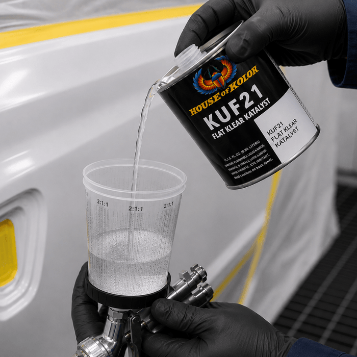 HOUSE OF KOLOR KUF21 Flat Klear Catalyst, 8 oz -KUF21-HP1 - Eagle National Supply