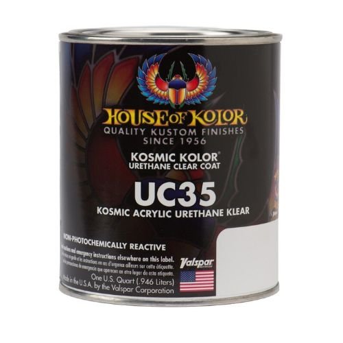 HOUSE OF KOLOR UC35 Kosmic Acrylic Urethane Klear, 1 qt, 2:1:1 Mix -UC35-Q01---Eagle National Supply