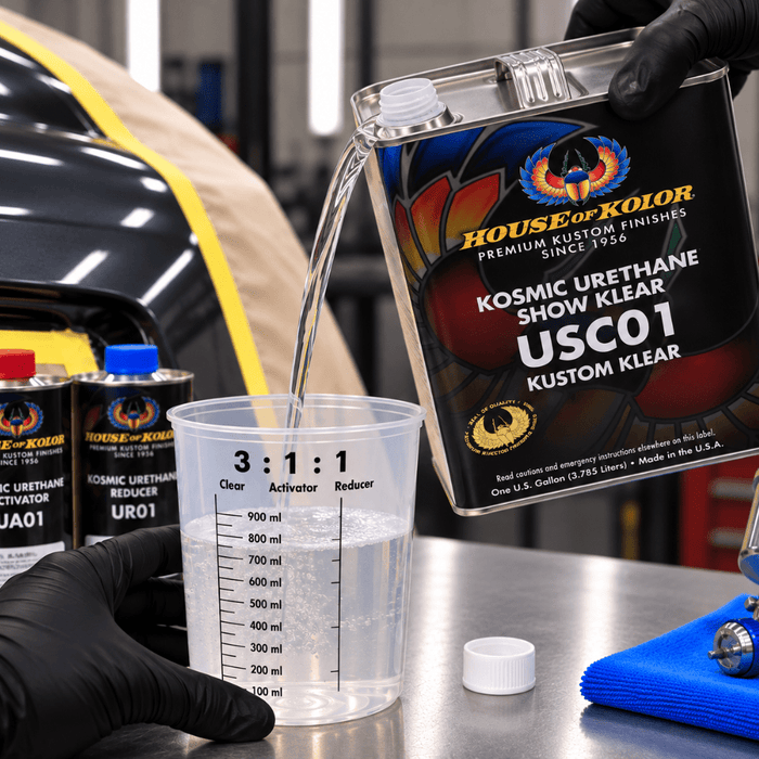 HOUSE OF KOLOR USC01 Kosmic Urethane Show Klear, 1 gal, 3:1:1 -USC01-G17 - Eagle National Supply