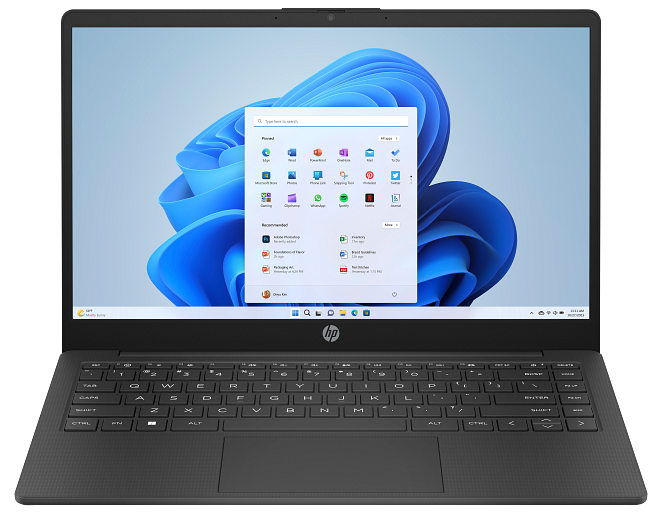 HP Laptop 14-em0018na - AMD Dual-Core 4GB DDR5 RAM 128GB