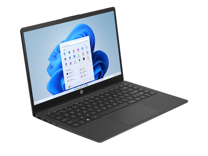 HP Laptop 14-em0018na - AMD Dual-Core 4GB DDR5 RAM 128GB