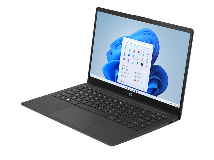 HP Laptop 14-em0018na - AMD Dual-Core 4GB DDR5 RAM 128GB