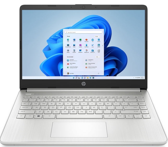HP Laptop 14s-fq0059na - AMD Dual-Core 4GB RAM 64GB eMMC