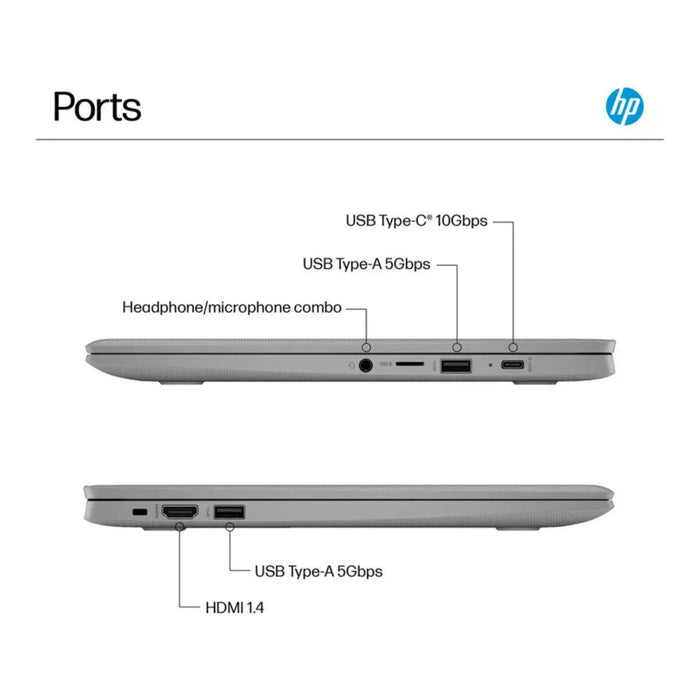 HP Laptop Chromebook 14a-ne10000na - Intel Dual-Core 4GB
