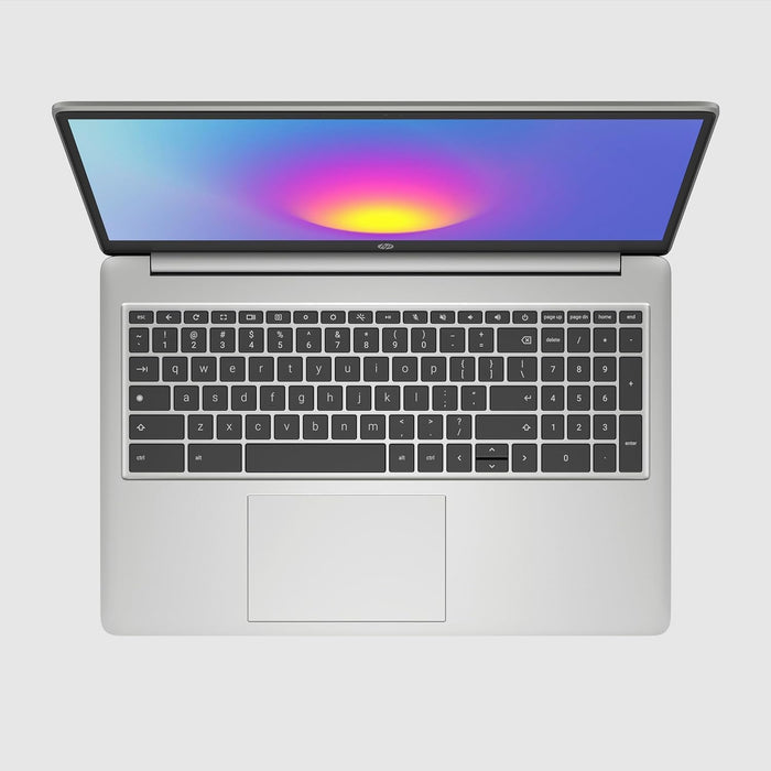 HP Laptop Chromebook 15a- Intel Quad-Core 4GB RAM 128GB