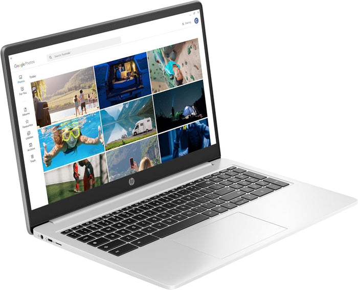 HP Laptop Chromebook 15a- Intel Quad-Core 4GB RAM 128GB