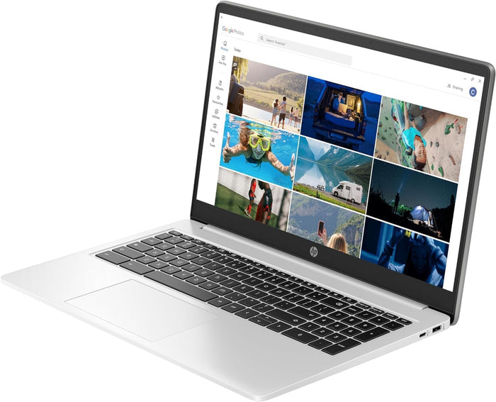 HP Laptop Chromebook 15a- Intel Quad-Core 4GB RAM 128GB