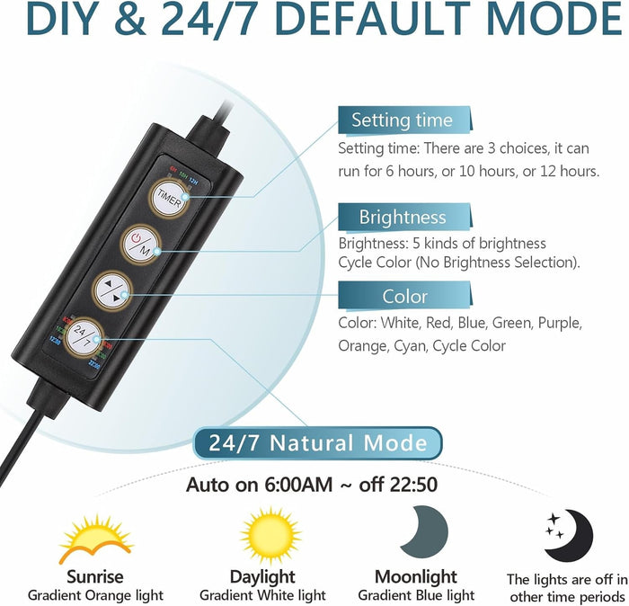 Hygger Clip-On Aquarium LED Light