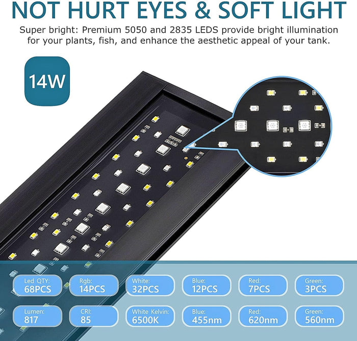 Hygger Clip-On Aquarium LED Light