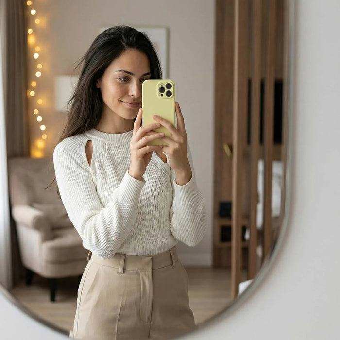 iPhone hoesje Coloree - geel