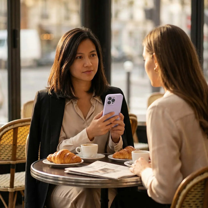 iPhone hoesje Coloree - paars