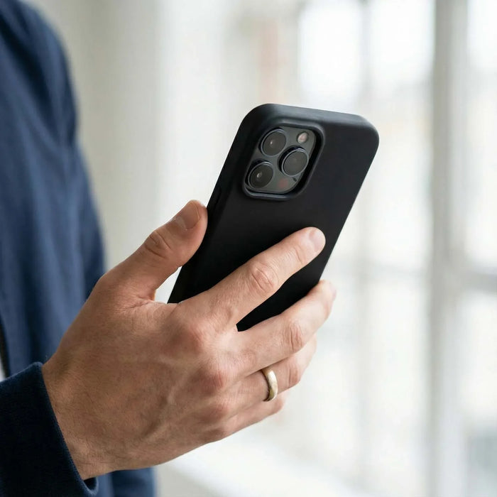iPhone hoesje Coloree - zwart