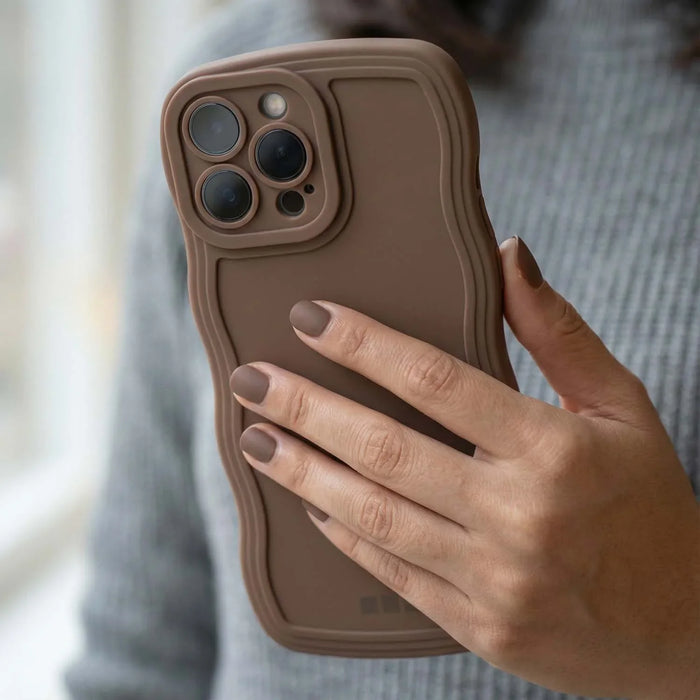 iPhone hoesje Curve - bruin