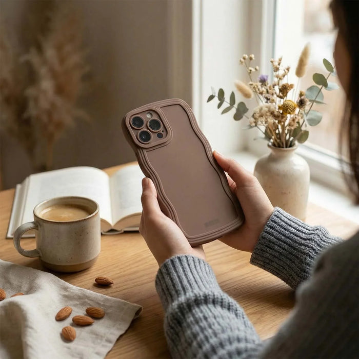 iPhone hoesje Curve - bruin