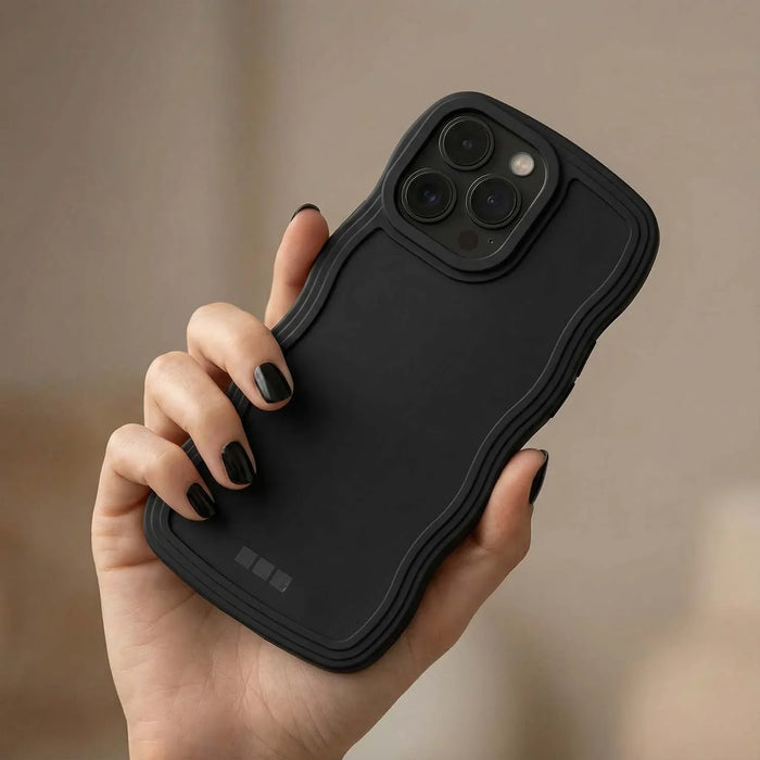 iPhone hoesje Curve - zwart
