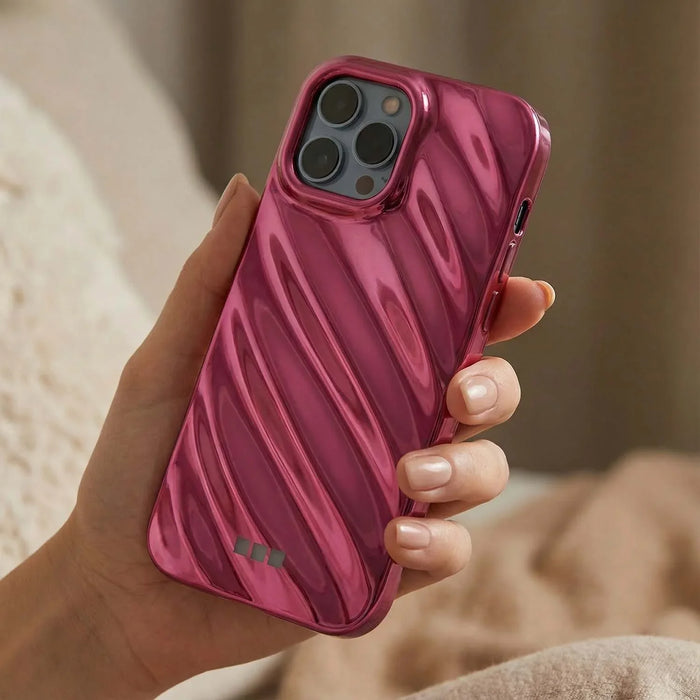 iPhone hoesje Lustra - fel roze