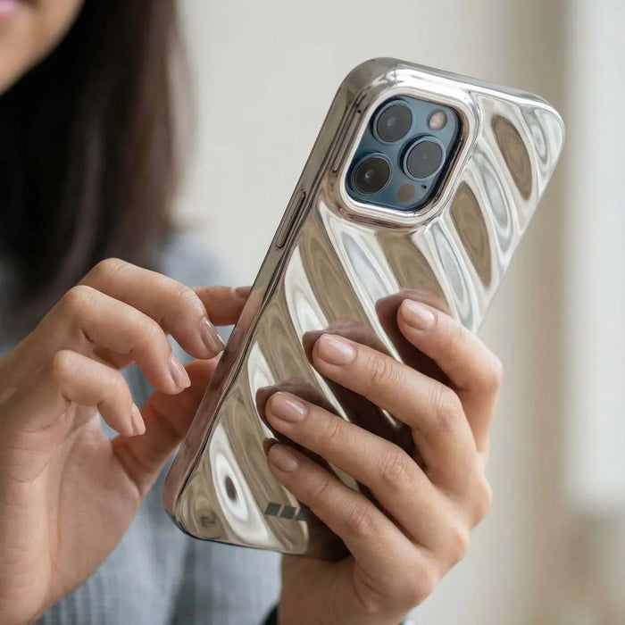 iPhone hoesje Lustra - zilver
