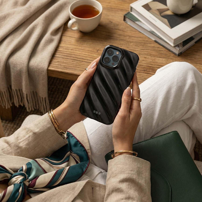 iPhone hoesje Lustra - zwart