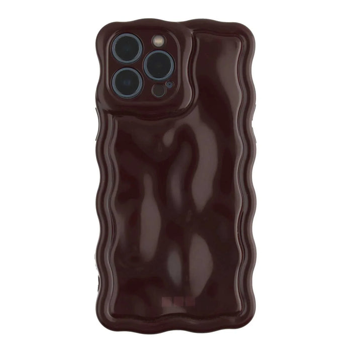 iPhone hoesje Sparkle - bordeauxrood