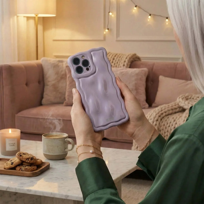 iPhone hoesje Sparkle - paars