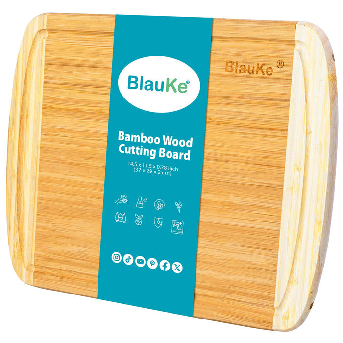 Large Bamboo Cutting Board for Kitchen