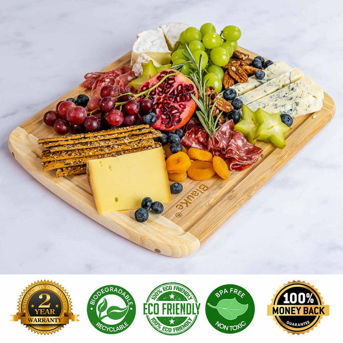 Large Bamboo Cutting Board for Kitchen