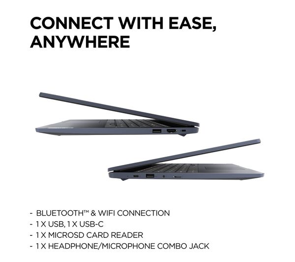 Lenovo Laptop Chromebook 3i - Intel Dual-Core 4GB RAM 64GB