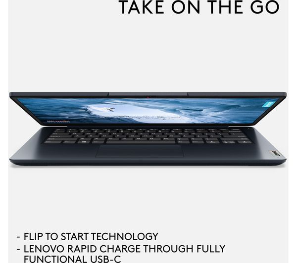 Lenovo Laptop IdeaPad 1-14 - Intel Dual-Core 4GB RAM 128GB