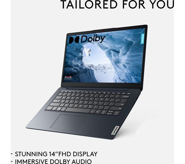 Lenovo Laptop IdeaPad 1-14 - Intel Dual-Core 4GB RAM 128GB