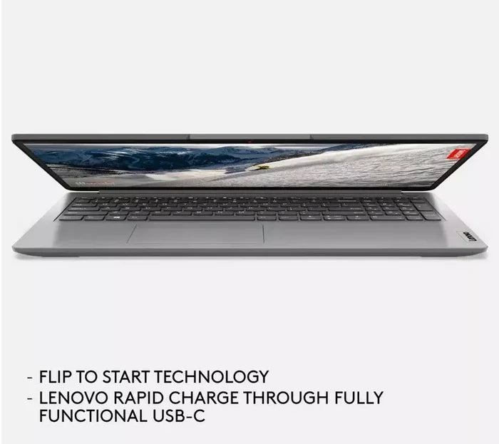Lenovo Laptop IdeaPad 1-15 - Intel Dual-Core 4GB RAM 128GB