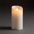 Lightli Moving Flame Outdoor Pillar Candle
