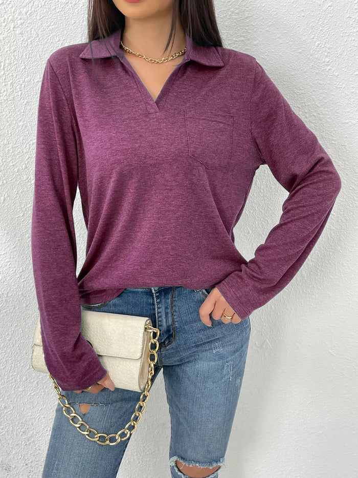 Long Sleeve Polo Shirt