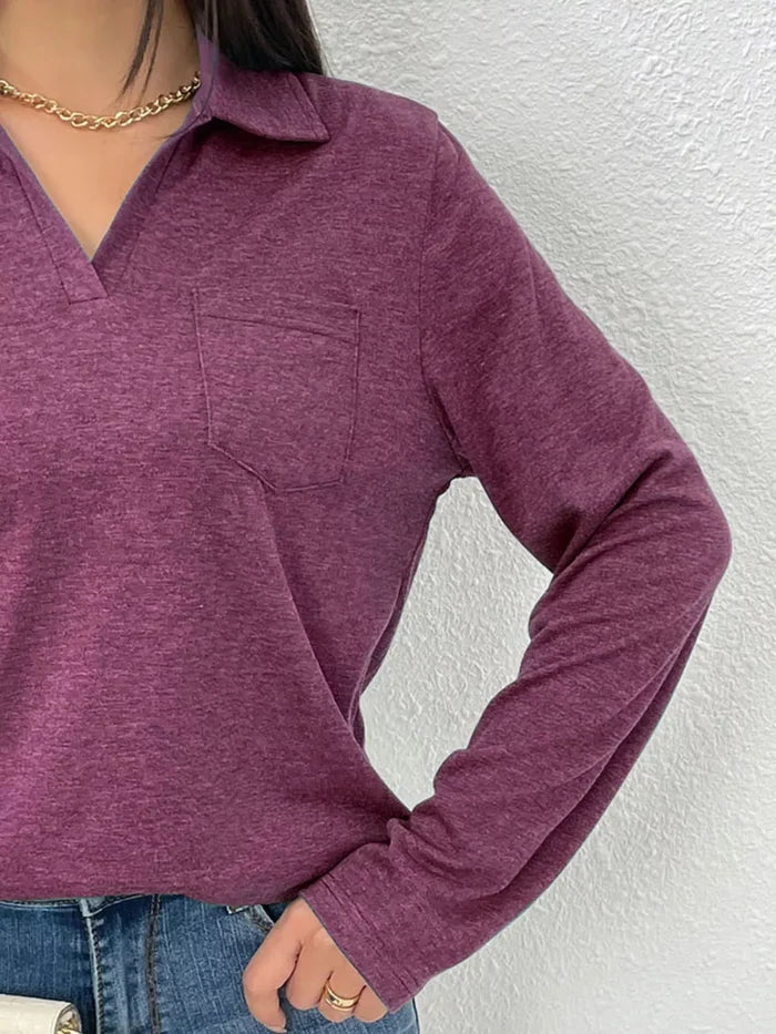 Long Sleeve Polo Shirt