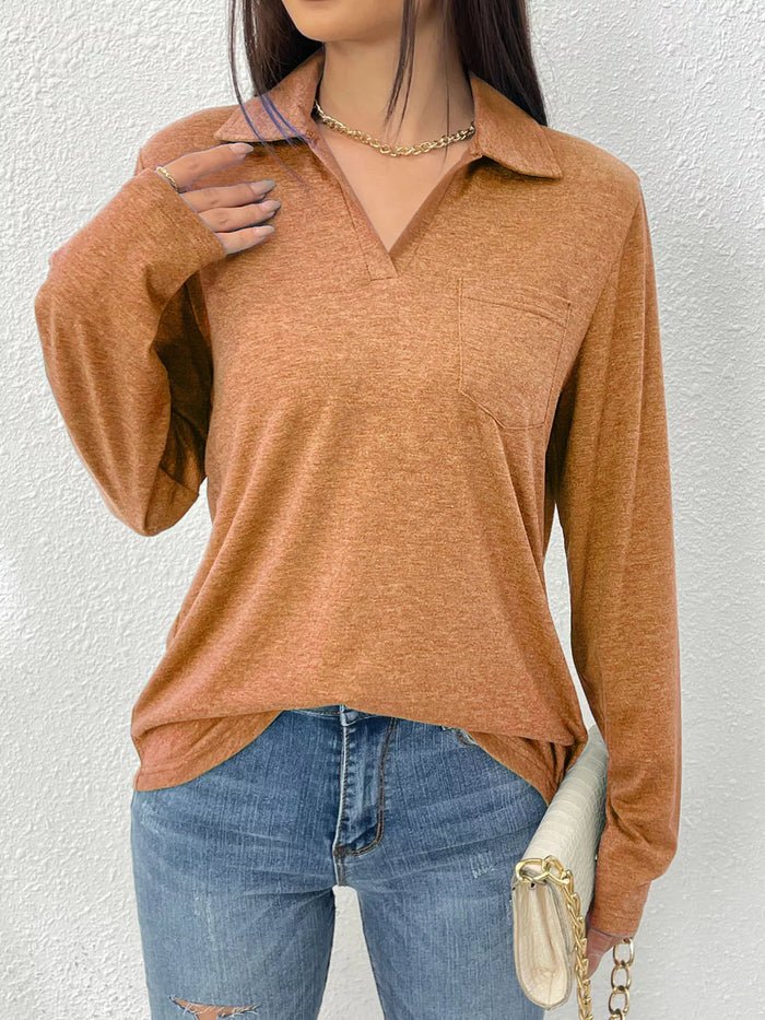 Long Sleeve Polo Shirt