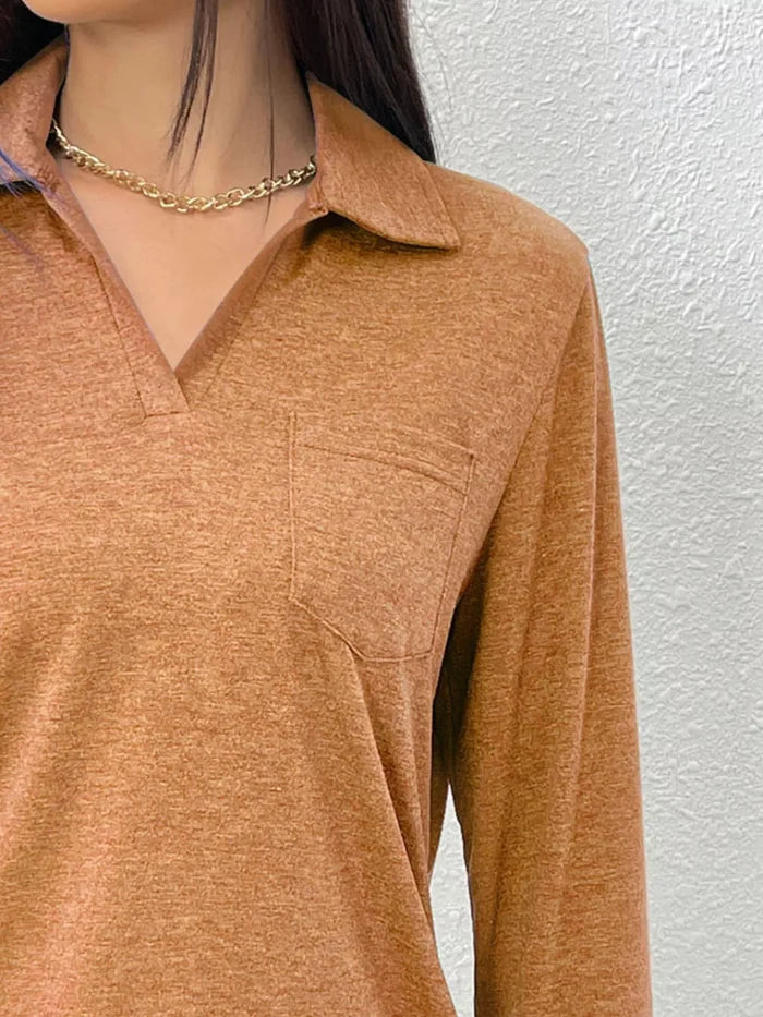 Long Sleeve Polo Shirt
