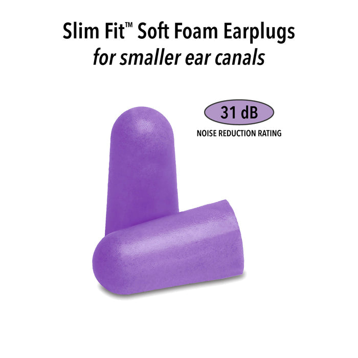 Macks Slim Fit Smaller Soft Foam Ear Plugs (NRR 31 | 10 Pairs)