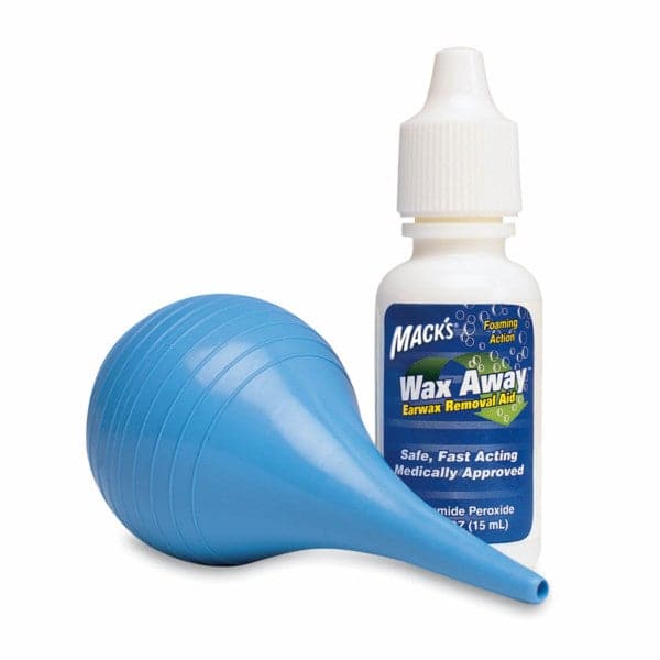 Macks WaxAway Earwax Removal System with Bulb
