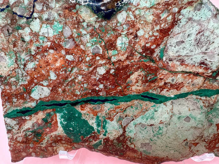 Malachite Azurite Slab