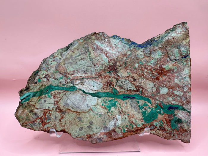 Malachite Azurite Slab