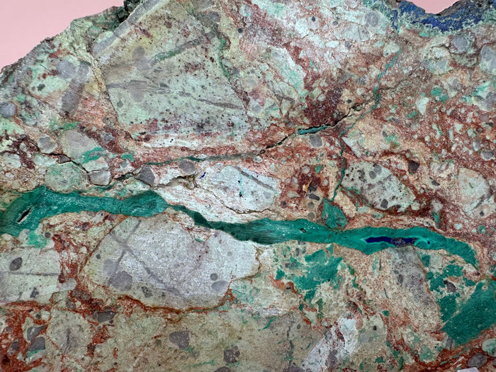 Malachite Azurite Slab
