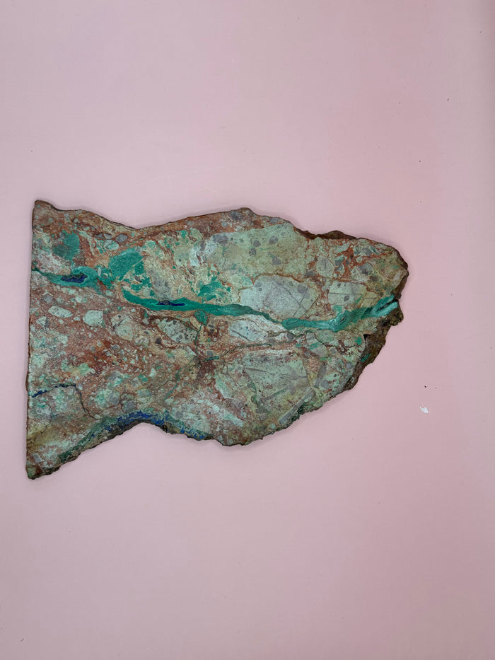 Malachite Azurite Slab