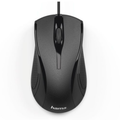 MC-200 Wired Optical Mouse 1000 DPI USB 3 Buttons Black