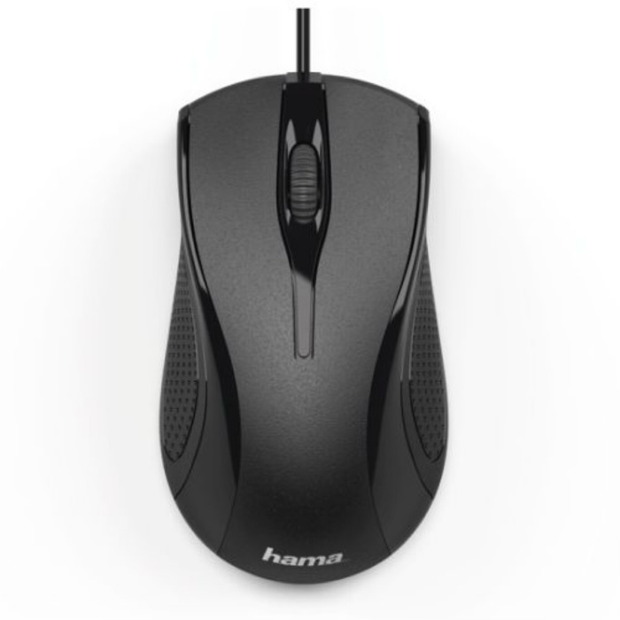 MC-200 Wired Optical Mouse 1000 DPI USB 3 Buttons Black