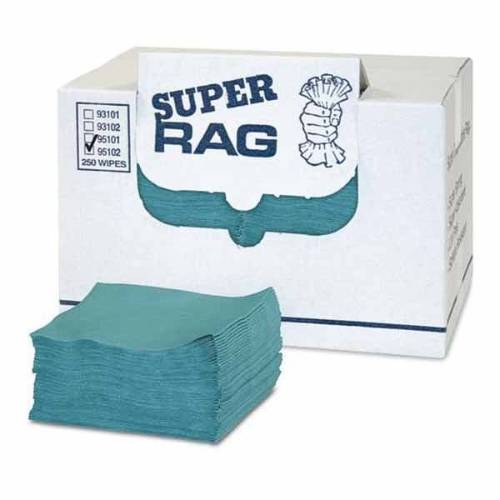 MDI Super Rag 95102 Blue Lint Free Towel, 250 pc, 16 x 13 in -95102---Eagle National Supply